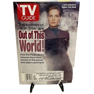 TV Guide Women of Star Trek November 8-14 1997 Terry Farrell Cover